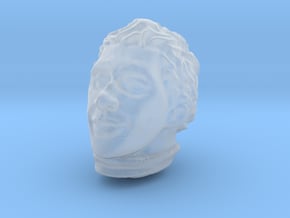 1/10 Senna Head Sculpt in Clear Ultra Fine Detail Plastic