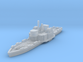 1/600 USS Jacob Bell in Clear Ultra Fine Detail Plastic