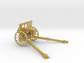 1/56 QF 3.7 inch mountain howitzer in Tan Fine Detail Plastic
