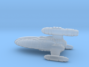 Reticulan Light Cruiser in Clear Ultra Fine Detail Plastic