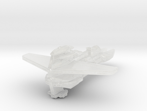 Cardassian Hutet Class 1/30000 Attack Wing in Clear Ultra Fine Detail Plastic