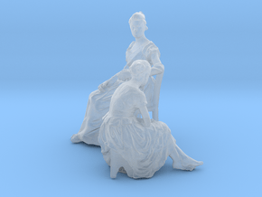 Printle S Couple 114 - 1/48 - wob in Clear Ultra Fine Detail Plastic