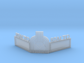 Rialto Marquee HO Scale in Clear Ultra Fine Detail Plastic