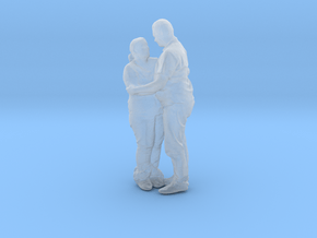 Printle S Couple 181 - 1/48 - wob in Clear Ultra Fine Detail Plastic