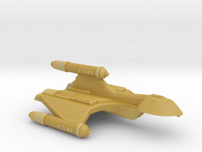 3788 Scale Romulan SparrowHawk-B+ Carrier (SPB+)  in Tan Fine Detail Plastic
