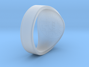 Nuperball Niple ring Season 25 in Clear Ultra Fine Detail Plastic