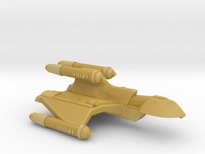 3788 Scale Romulan FireHawk-M+ Hvy Escort Cruiser in Tan Fine Detail Plastic
