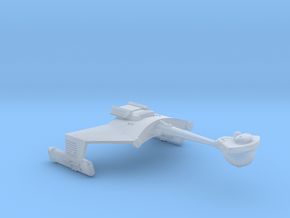 3125 Scale Klingon D6D Drone Cruiser WEM in Clear Ultra Fine Detail Plastic