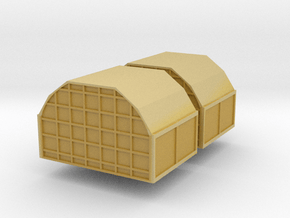 AAA Air Cargo Container (x2) 1/200 in Tan Fine Detail Plastic
