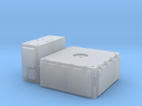 Phalanx power base 1/100 in Clear Ultra Fine Detail Plastic