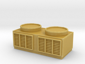Rooftop Air Conditioning Unit 1/76 in Tan Fine Detail Plastic