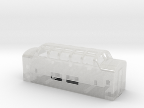 Rokuhan Shorty Dome Observation Car - Zscale in Clear Ultra Fine Detail Plastic
