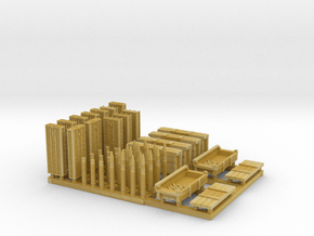 Ammo 88mm set 1/87 scale in Tan Fine Detail Plastic