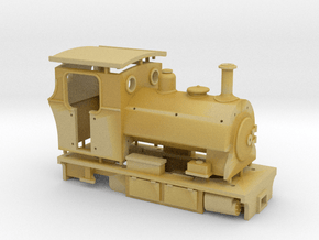 009 Peckett Style Tram Engine  in Tan Fine Detail Plastic