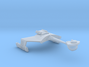 3788 Scale Klingon D6D Drone Cruiser WEM in Clear Ultra Fine Detail Plastic