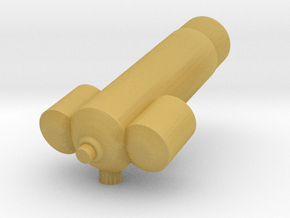 Lost in Space - Space Station One - Telescope in Tan Fine Detail Plastic