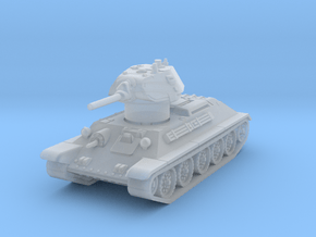T-34-76 1940 fact. 183 mid 1/144 in Clear Ultra Fine Detail Plastic