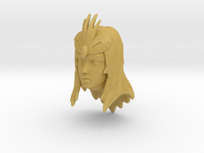 Enchantress Head VINTAGE in Tan Fine Detail Plastic