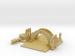 Brass 1:32 Scale W. G. Bagnall point lever in Tan Fine Detail Plastic