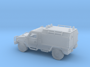 IVECO-LMV-LINCE-Ambulancia-H0 in Clear Ultra Fine Detail Plastic