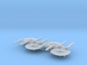 3125 Scale Federation New Light Cruiser Collection in Clear Ultra Fine Detail Plastic