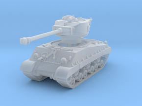 M4A3E8 Sherman 76mm (sandshield) 1/144 in Clear Ultra Fine Detail Plastic