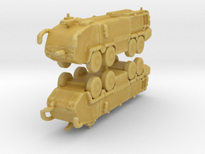 Panther 8x8 Fire Truck (x2) 1/400 in Tan Fine Detail Plastic
