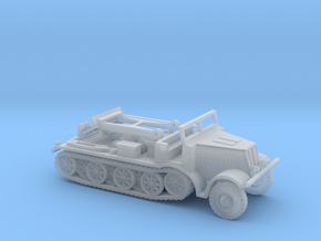 1/144 Sdkfz 9 Famo with 40 ton winch in Clear Ultra Fine Detail Plastic