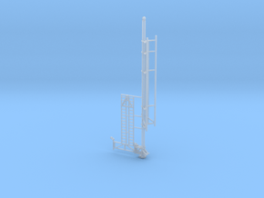 1/144 Natter wooden launch tower in Clear Ultra Fine Detail Plastic