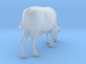 Brangus 1:45 Grazing Cow in Clear Ultra Fine Detail Plastic
