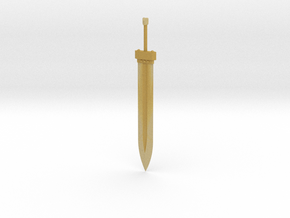 Sword for Plamo/gunpla in Tan Fine Detail Plastic