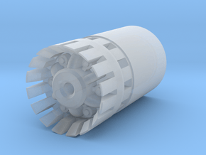 Accelerator Blade Plug LONG in Clear Ultra Fine Detail Plastic