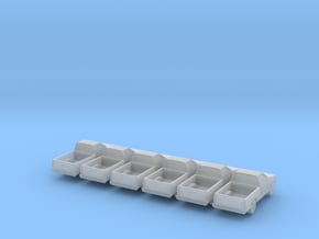 Pickup -set of 6 - Nscale in Tan Fine Detail Plastic