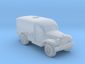 M43 Ambulance V3 1:160 Scale in Clear Ultra Fine Detail Plastic