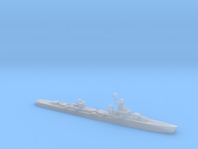 French cruiser Émile Bertin c1943 1:1200 WW2 in Clear Ultra Fine Detail Plastic