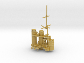 1/600 SMS Szent Istvan Superstructure in Tan Fine Detail Plastic