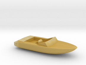 Pleasure Boat - Z scale in Gray Fine Detail Plastic