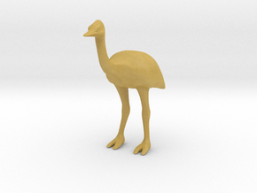 Ostrich in Tan Fine Detail Plastic