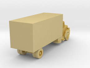 Mack Refrigerator Truck - Z scale  in Tan Fine Detail Plastic