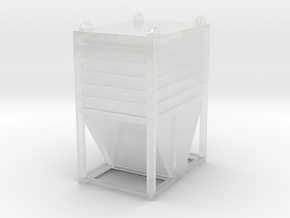 Dolomite Container - Z Scale in Clear Ultra Fine Detail Plastic