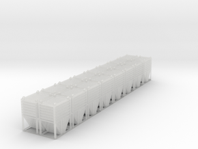 Dolomite Container Set - Z Scale in Clear Ultra Fine Detail Plastic