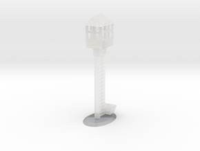 Switch Tower 2 - Zscale in Clear Ultra Fine Detail Plastic