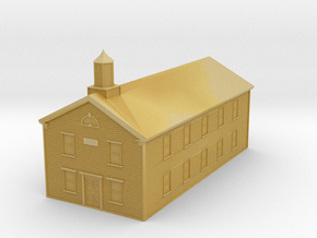 Town Hall - Zscale in Tan Fine Detail Plastic