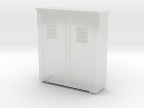 Relaybox - Oe scale (1:48) in Clear Ultra Fine Detail Plastic