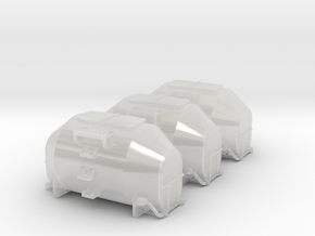 Efkr Dry Bulk Container - Nscale in Clear Ultra Fine Detail Plastic