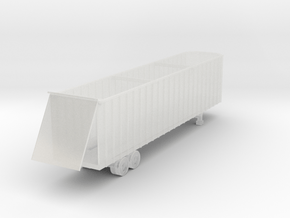 48 foot Woodchip Trailer 2 - Zscale in Clear Ultra Fine Detail Plastic