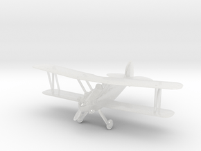 Biplane Ultra - Nscale in Clear Ultra Fine Detail Plastic