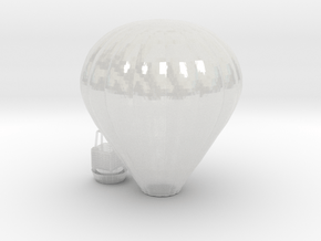Hot Air Balloon - Nscale in Clear Ultra Fine Detail Plastic