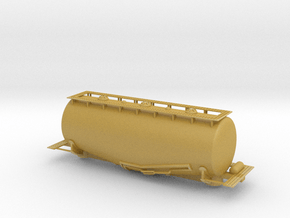 WhaleBelly Tank Car - Sscale in Tan Fine Detail Plastic