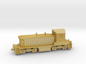 EMD SW1500 Locomotive - Zscale in Gray Fine Detail Plastic
